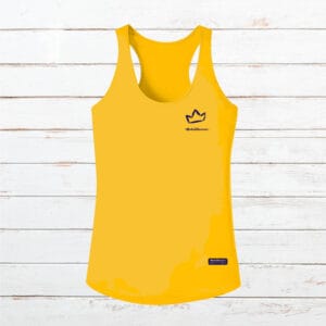 Camiseta tirantes mujer #ElPrincipito amarillo