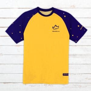 Camiseta técnica hombre #ElPrincipito amarillo