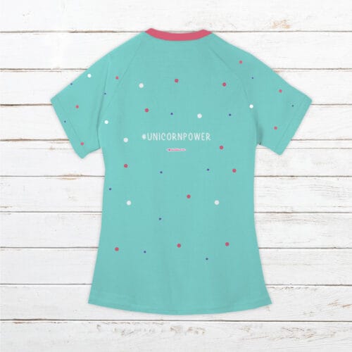 Camiseta técnica mujer #Unicornio - Imagen 2