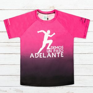 Camiseta técnica unisex #DemosUnPasoAdelante